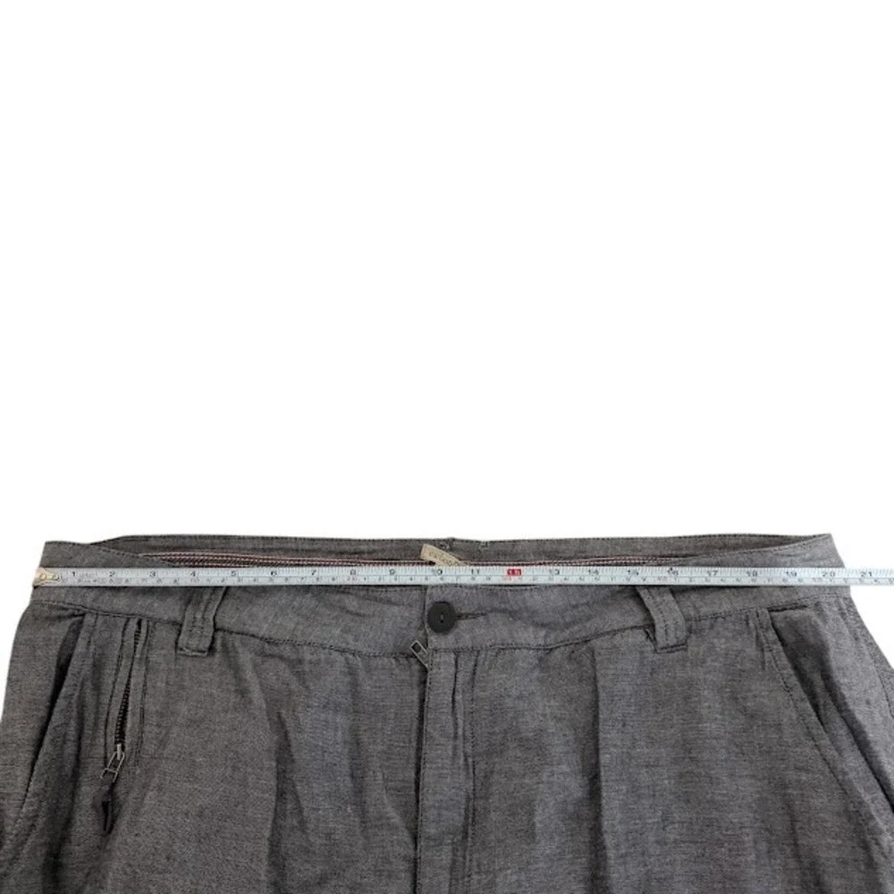 Carbon 2 Cobalt‎ Heather Blue Lightweight Flannel Cotton Chino Pants Mens 40